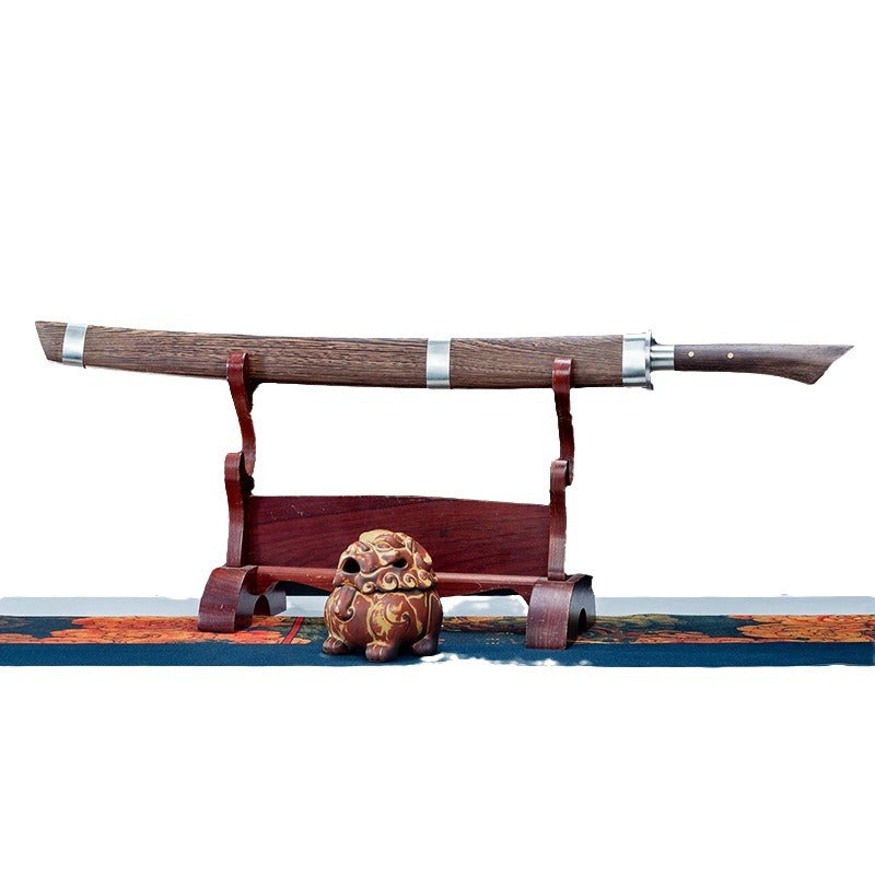 Ox Tail Knife - Longquan Sword, Clear Waist, Embroidered Spring Knife - Image 5