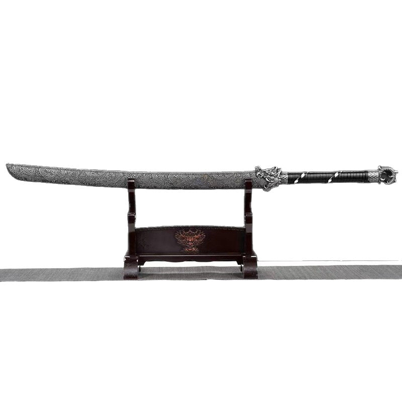 Embroidered Spring Sword: Handmade Longquan Sword with Blade - Image 5