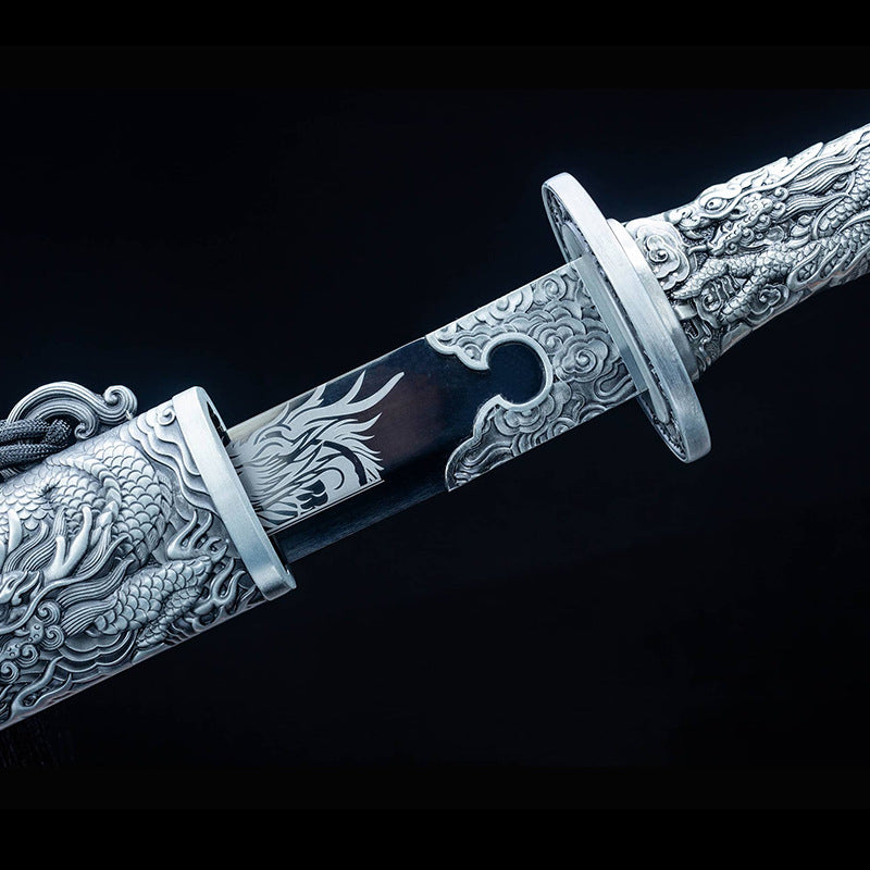 Forged Manganese Steel Kirin Oxtail Knife - Image 3
