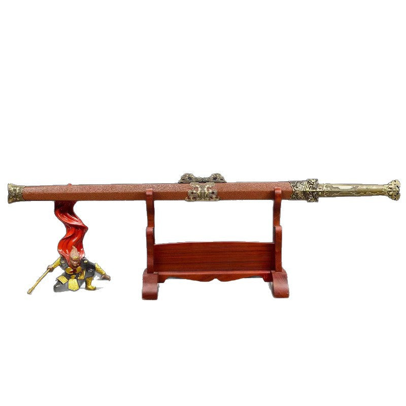 Manganese Steel Han Sword: Qin Sword Collection with Cold Weapon - Image 5