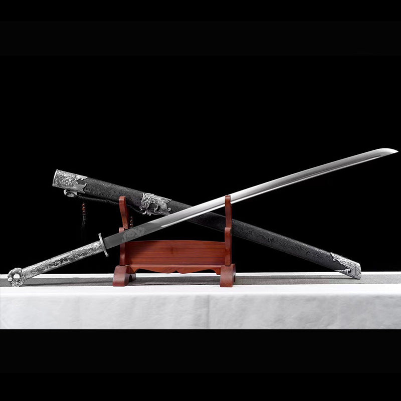 1.4m Miao Dao: Two-Handed Martial Arts Weapon from Longquan,