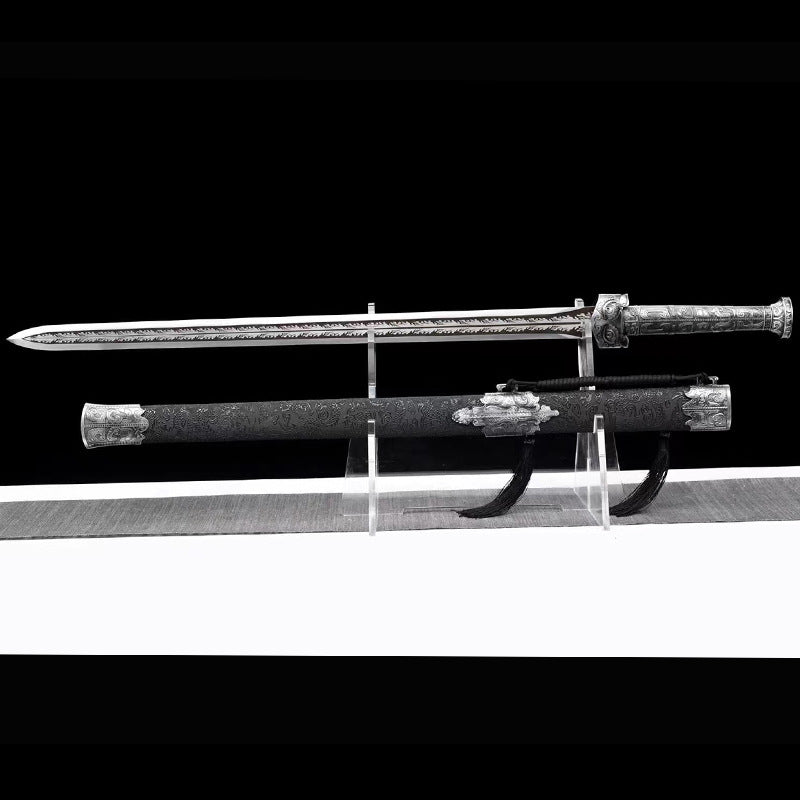 Longquan Sword: High Manganese Steel, Self-Defense Weapon - Image 4