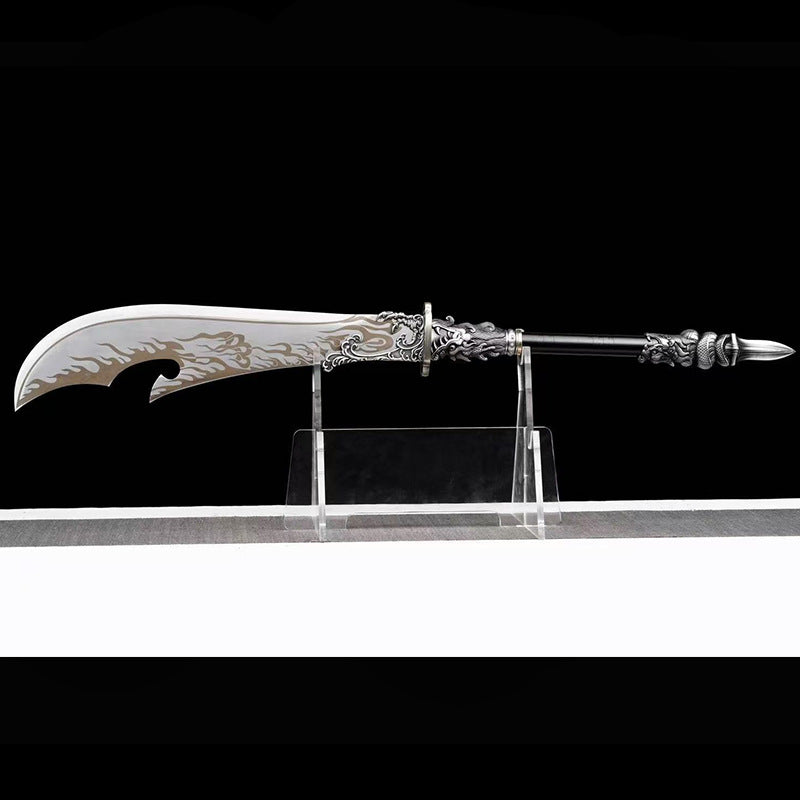 Authentic Qinglong Yan Yue Dao - Large Sword, Eighteen Ancient Weapons, Martial Arts Sword Ornaments,