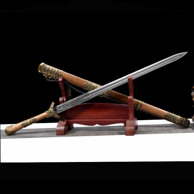 General's One-Piece Forged Han Sword - Tang Sword Collection, Cold Weapon - Image 6