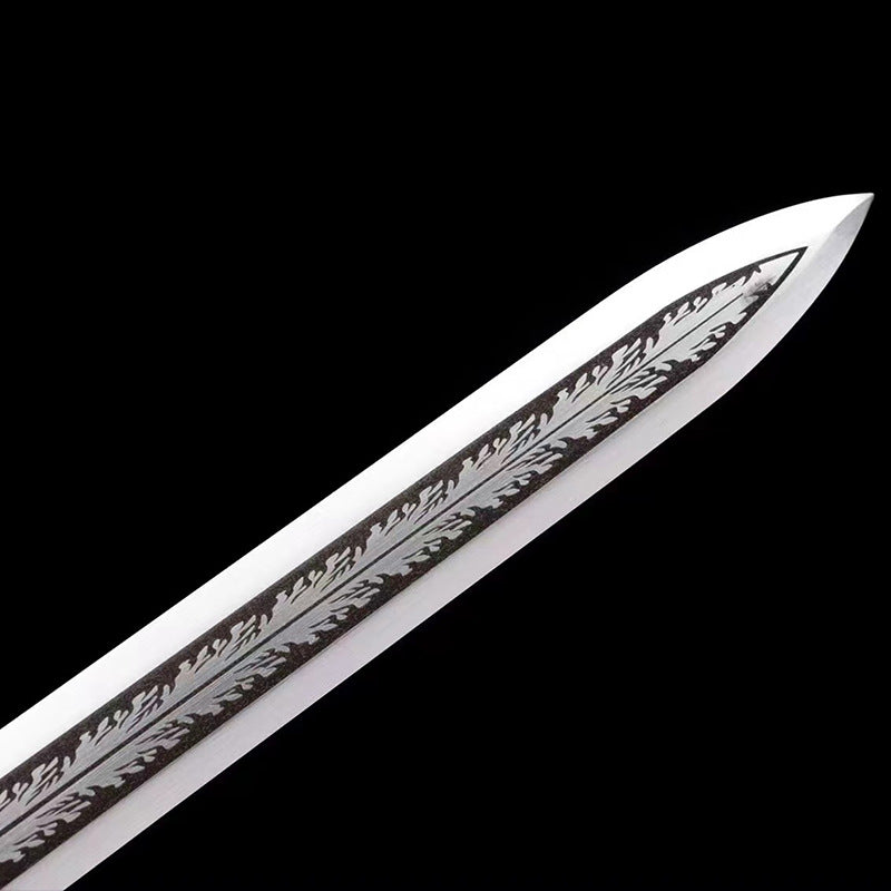 Longquan Sword: High Manganese Steel, Self-Defense Weapon - Image 3
