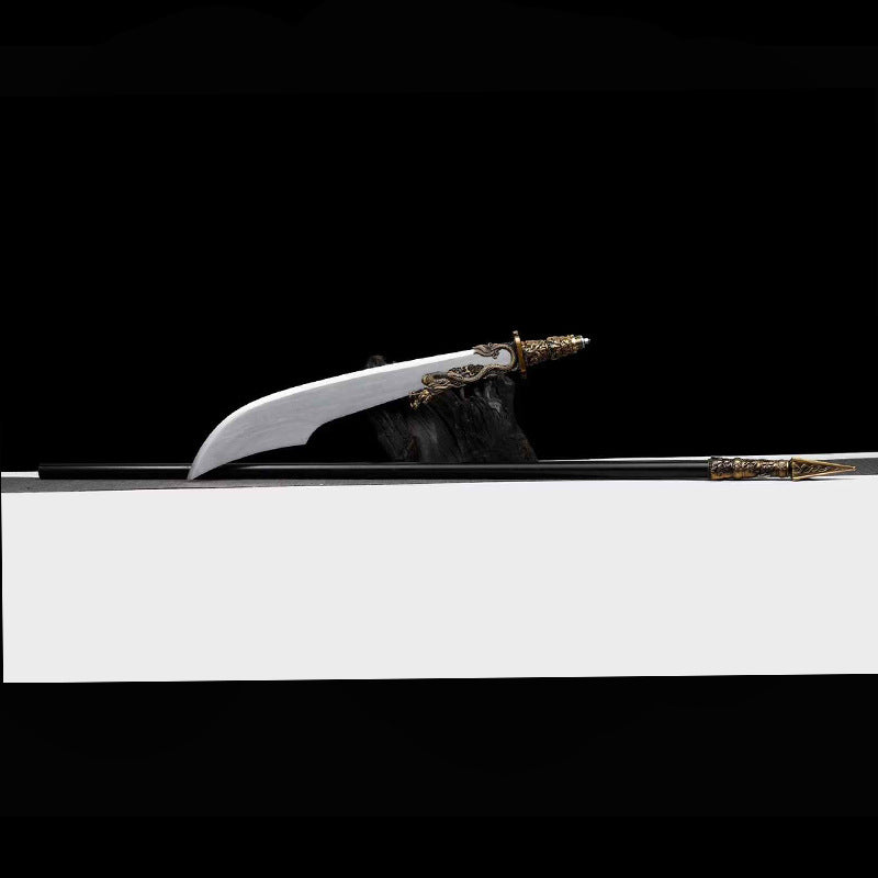 Spring and Autumn Dagger - Guan Yu Qinglong Yanyue Sword Replica - Image 3