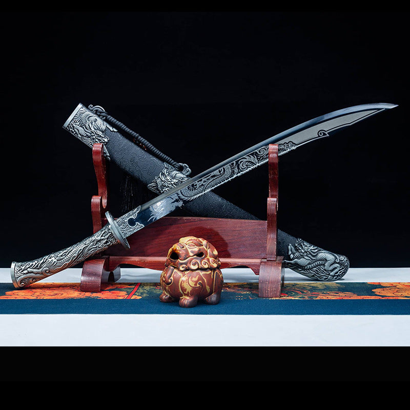 Forged Manganese Steel Kirin Oxtail Knife - Image 2