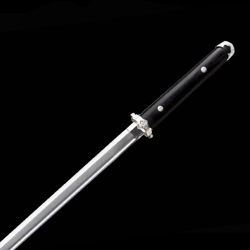 Chinese Tang Sword Longquan One-Piece Manganese Steel Embroidered - Image 2