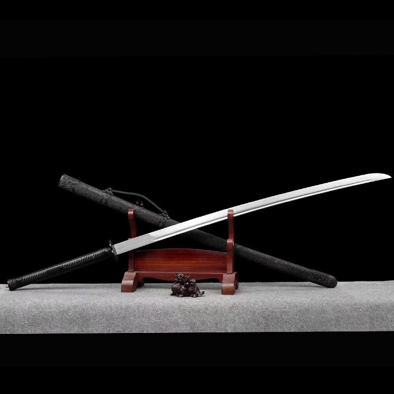 Ding Xiu Miao Dao Qijia Dao Two-Handed Sword Martial Arts Fitness Sword - Image 2