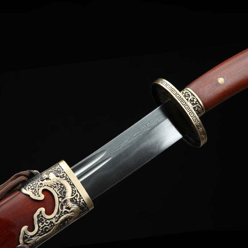 Handmade Manganese Steel "Phantom" Oxtail Knife - Image 2