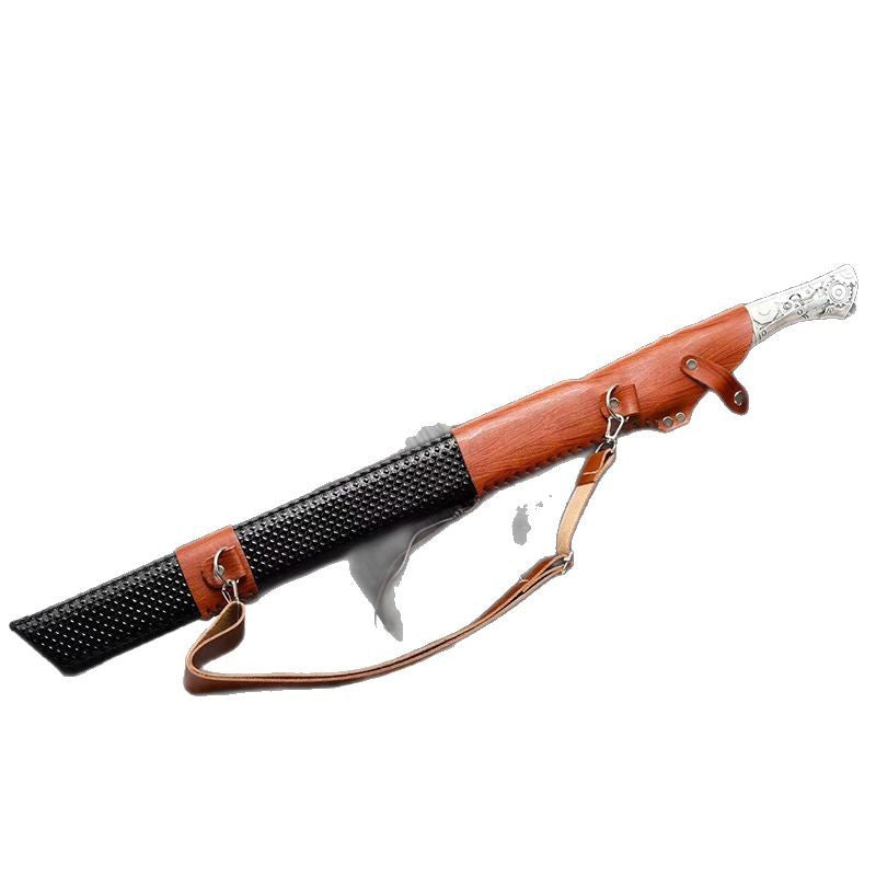 Tang Hengdao Short Sword: Outdoor Self-Defense High Manganese Steel Knife - Image 5