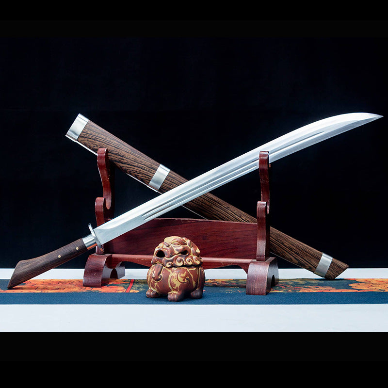 Ox Tail Knife - Longquan Sword, Clear Waist, Embroidered Spring Knife - Image 3