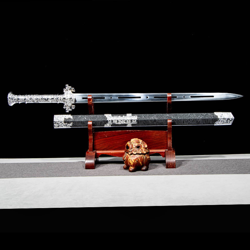Qin Wang Sword - Ancient Style, High Manganese Steel, Cold Weapon - Image 3