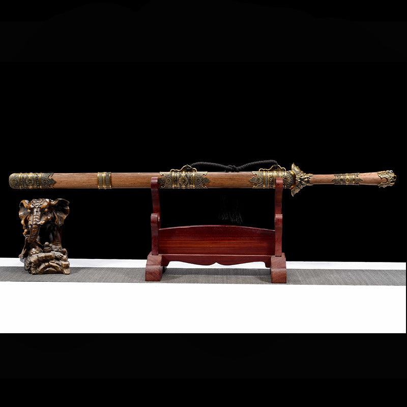 General's One-Piece Forged Han Sword - Tang Sword Collection, Cold Weapon - Image 4