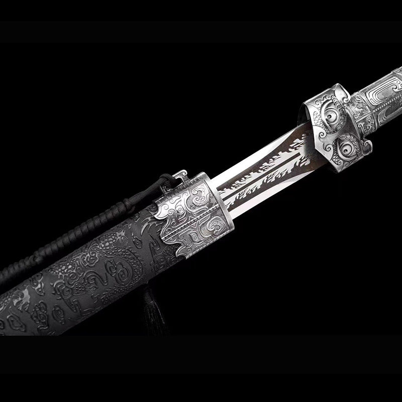 Longquan Sword: High Manganese Steel, Self-Defense Weapon - Image 2