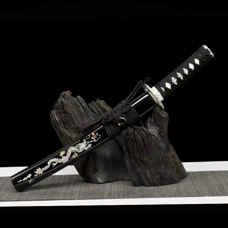 Xianglong Dagger - Japanese-Style, Embroidered Spring Knife Pattern, Command Knife - Image 4