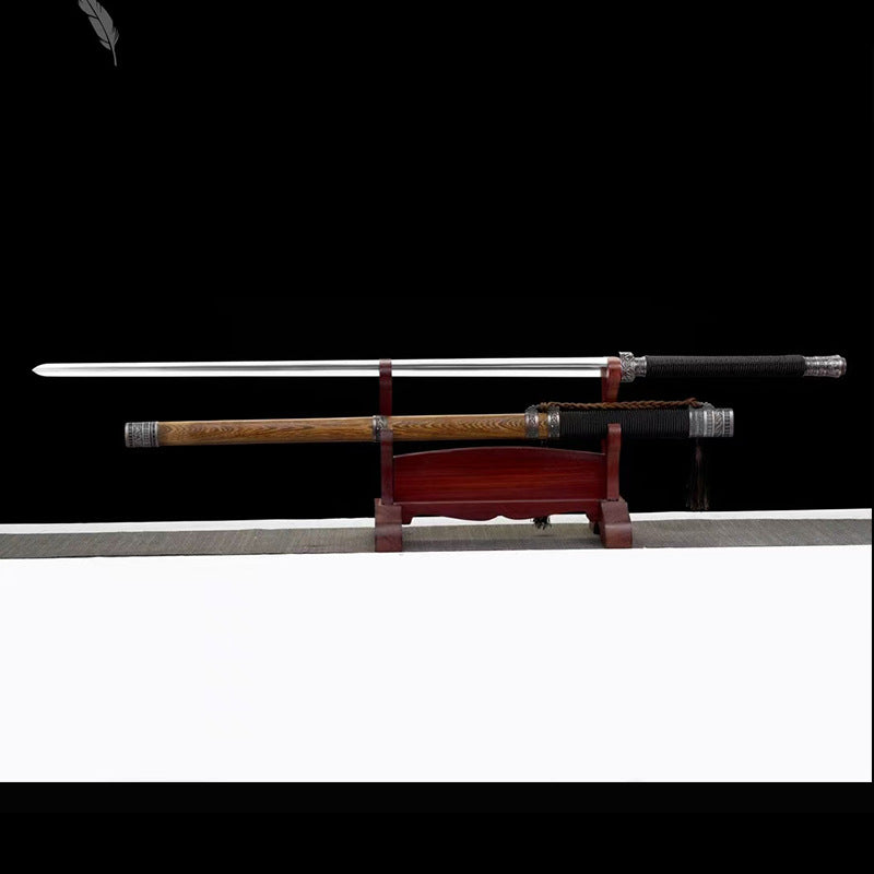 Pattern Steel Mountaineering Cane Sword - Image 3