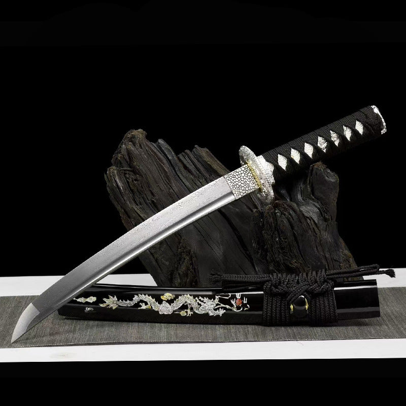 Xianglong Dagger - Japanese-Style, Embroidered Spring Knife Pattern, Command Knife - Image 3