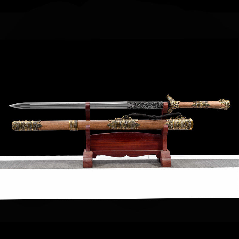 General's One-Piece Forged Han Sword - Tang Sword Collection, Cold Weapon - Image 3