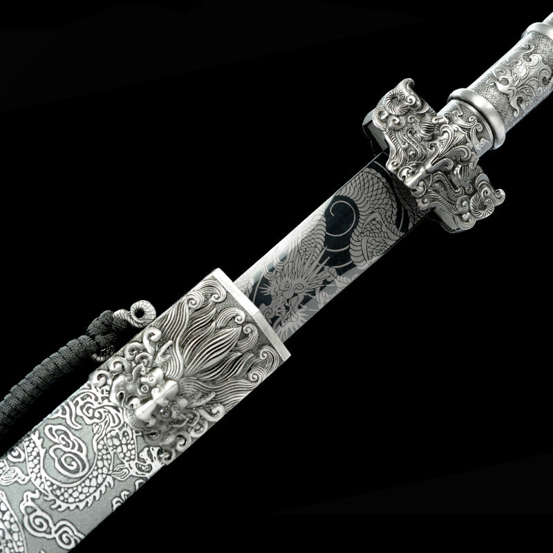 Ice Soul Sword: Authentic Longquan Eight-Sided Han Sword - Image 2