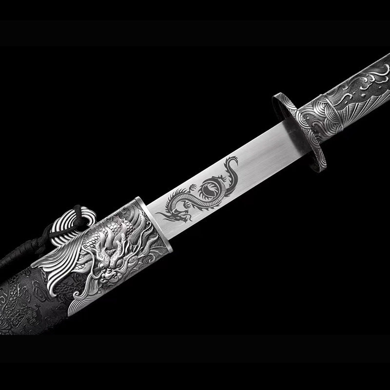1.4m Miao Dao: Two-Handed Martial Arts Weapon from Longquan, - Image 3