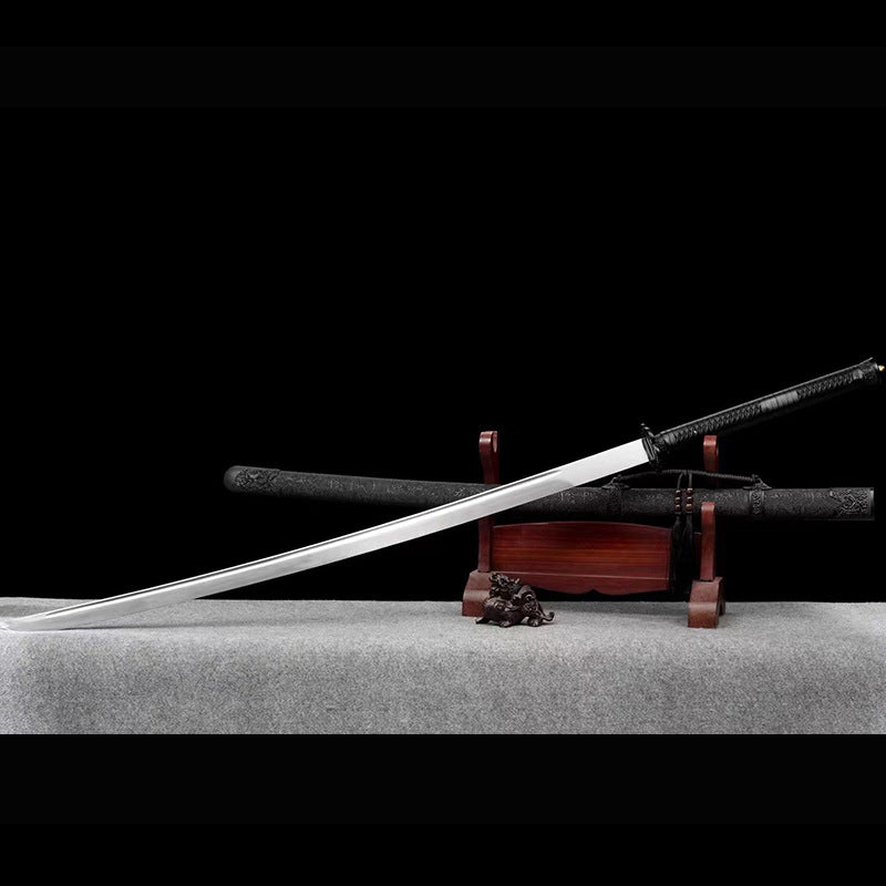 Ding Xiu Miao Dao Qijia Dao Two-Handed Sword Martial Arts Fitness Sword