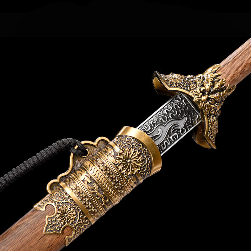 General's One-Piece Forged Han Sword - Tang Sword Collection, Cold Weapon - Image 2