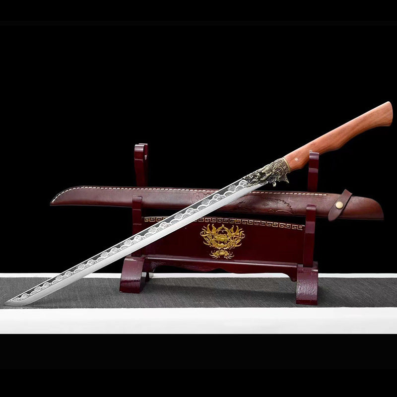 Longquan Tang Hengdao Knife: Outdoor Martial Arts Cold Weapon - Image 6