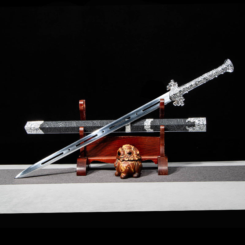 Qin Wang Sword - Ancient Style, High Manganese Steel, Cold Weapon - Image 6