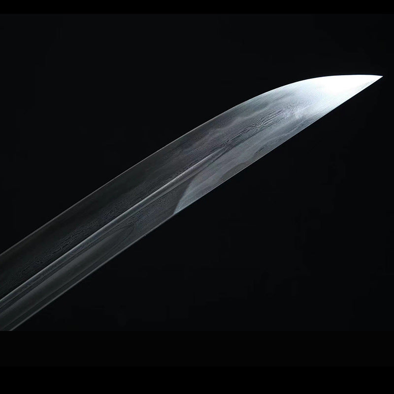 Yanling Knife: Integrated Pattern Steel Sword with Clear Waist Design - Image 3