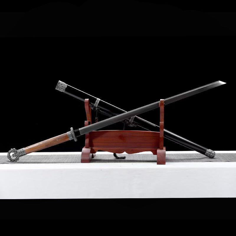 Han, Qin, Tang Swords - Manganese Steel, Spring Sword, Display Weapon,