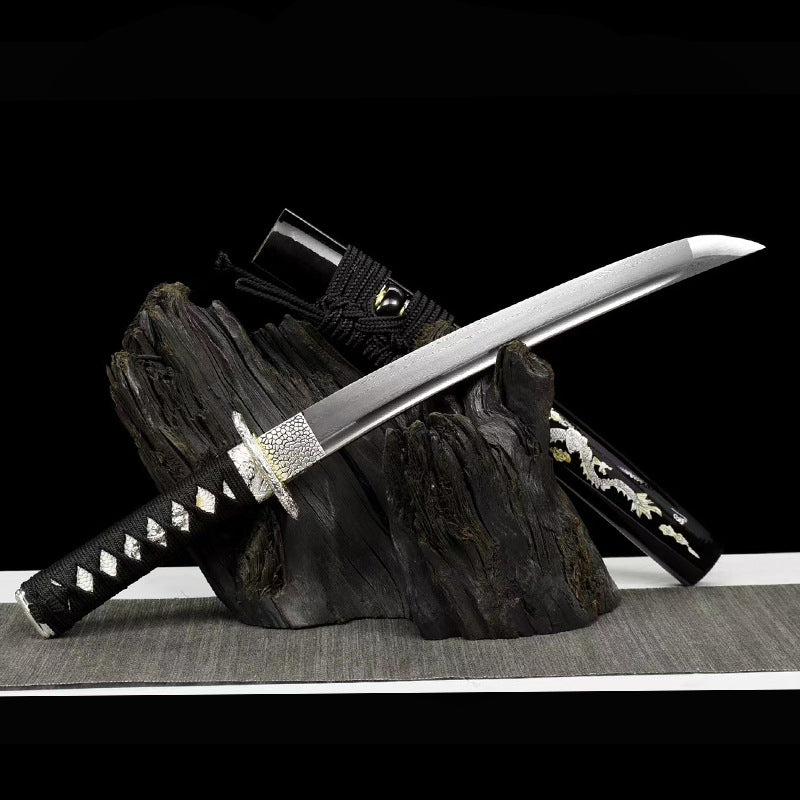 Xianglong Dagger - Japanese-Style, Embroidered Spring Knife Pattern, Command Knife