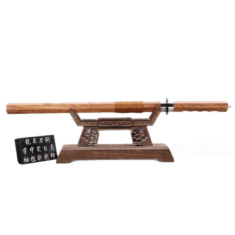 Integrated Tang Sword, Embroidered Spring Sword, Outdoor Self-Defense Weapon - Image 5