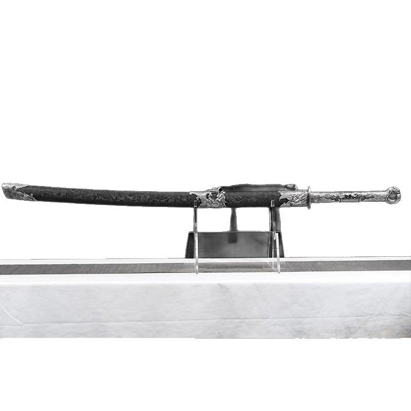 1.4m Miao Dao: Two-Handed Martial Arts Weapon from Longquan, - Image 5